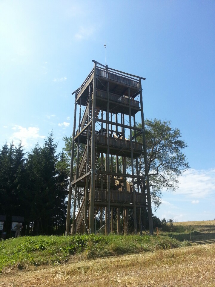 Well hidden lookout tower of Jara Cimrman 