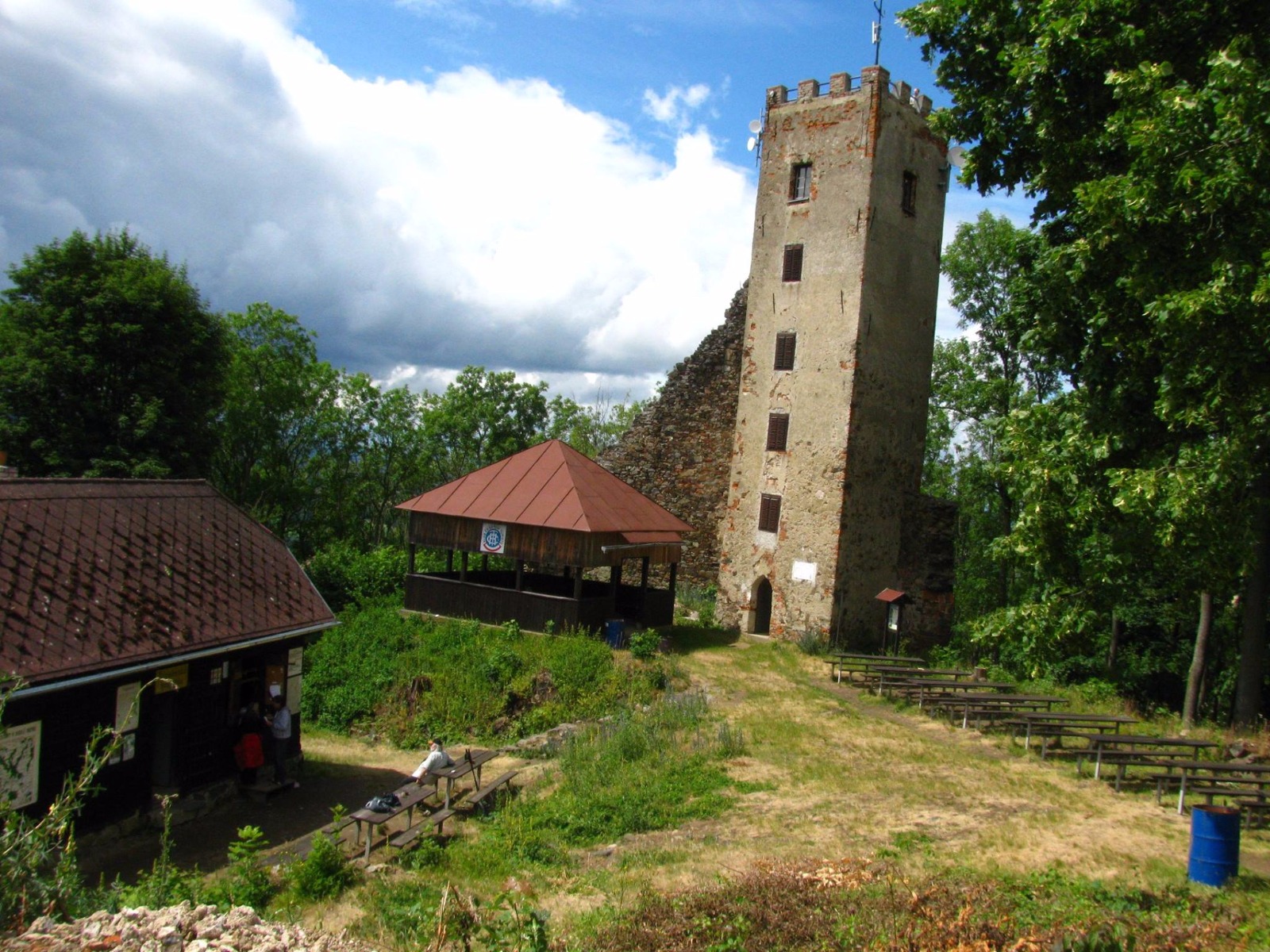 Zřícenina a rozhledna Rýzmberk