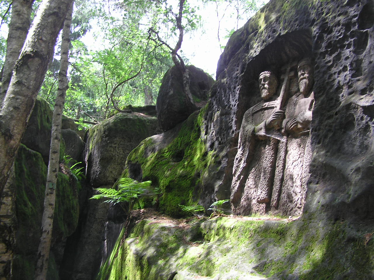 Farm of Kopic and rock reliefs