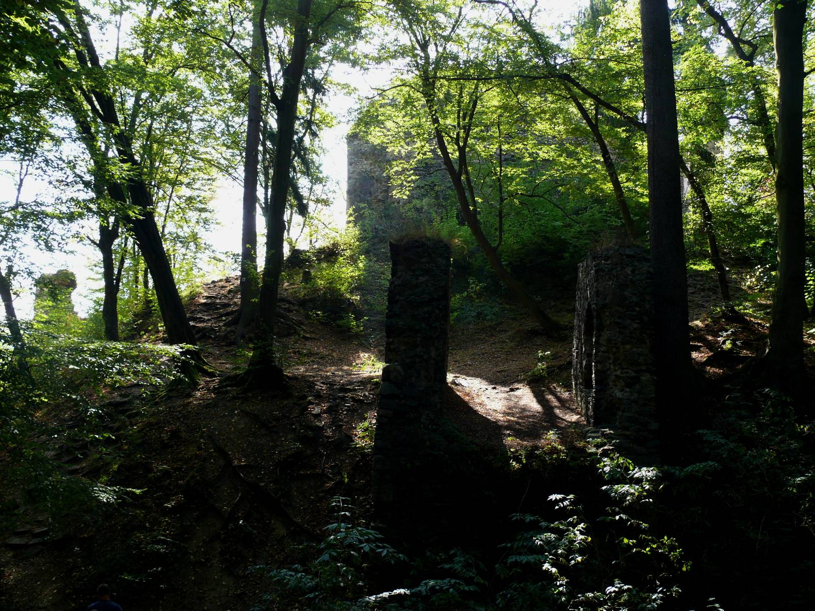 Hrad Zbořený Kostelec