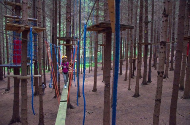 Adrenalin Park Jeseník - Abenteuer für die ganze Familie