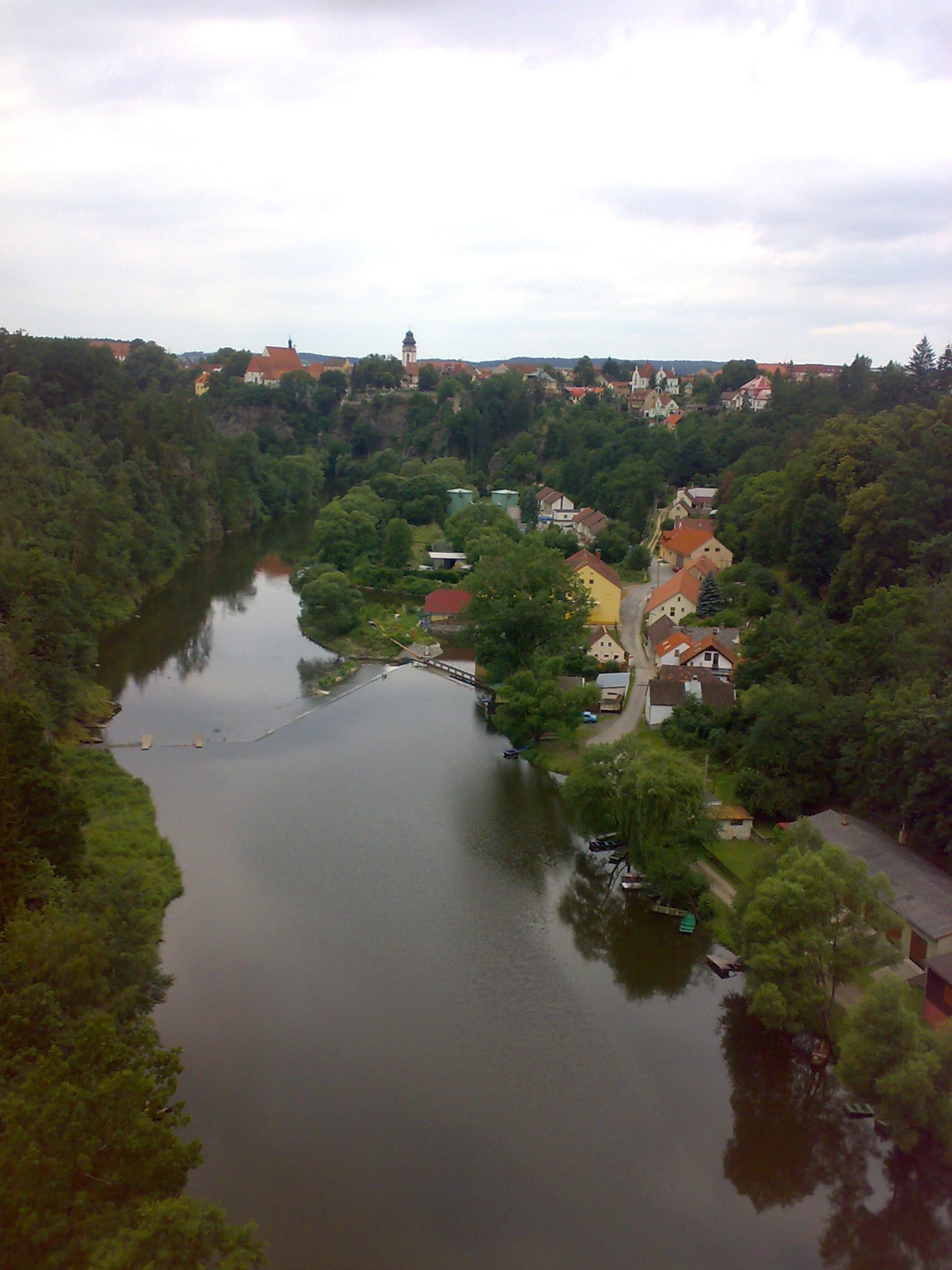 Bechyně - most přes Lužnici